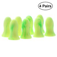 Foam Earplugs 4 Pairs of Soft Sleeping Ear Plugs Noise Reduction Ear Plugs for Sleeping Snoring