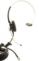 Headset Headphones + Noise-canceling Mic + Quick Disconnect + Voice Tube for Nortel Meridian, Norstar, Avaya, Aspire, NEC, Polycom, Shoretel, Mitel, Altigen, Talkswitch, Plantronics T10 T20 IP Phones