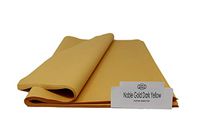 Noble Gold Dark Yellow Gift Tissue Paper - 96 Sheets - 15 Inch x 20 Inch – for Gift Bags, Gift Wrapping, Paper Flower, Party Decoration - Colors of Rainbow Brand
