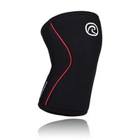Rehband Rx Knee Sleeve 7mm - Black/Red - Medium - 1 Sleeve