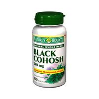 NATURES BOUNTY BLACK COHOSH 540MG 3511 100 CAPSULES