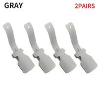 2Pairs Lazy Shoe Helper Unisex Handled Shoe Horn Easy on Off Shoe Lifting Helper