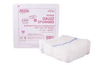 Dukal Type VII X-Ray Detectable Gauze, Sterile, 4" L x 4" W, 16-Ply (10 Trays of 128) (Pack of 1280)