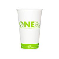 Karat Earth KE-K516 16 oz. Eco Print Paper Hot Cup (Case of 1000)