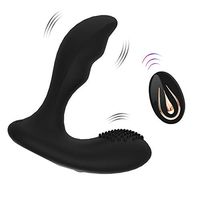 Wireless Remote Control Electric Massager,Powerful Postate Stimulator Toy with 10 Speeds for Man Men Prime,USB Charging,Waterproof