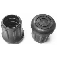 Protective Leg Tip, Slipon, Rd, 55/64", PK25