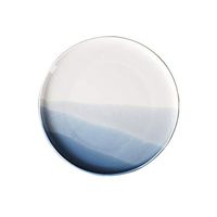 Nwn 2 pieces / 5 pieces of European ceramic Western dishes pasta dish steak plate American pizza plate salad plate disc dish plate tray (Capacity : 2 pieces, Size : M)
