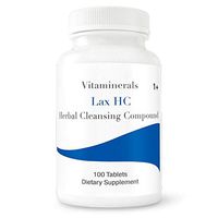 Vitaminerals VM1+ Natural Laxative Gentle Detoxifier 100 Tablets