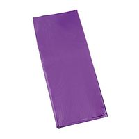 Fun Express - Metallic Wrap - Purple (50pc) - Party Supplies - Wrappings - Wrapping & Tissue - 50 Pieces