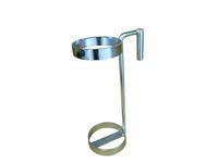 FWF Oxygen Rack for Stryker Hospital BEDS 20" Long Holds 1 (D OR E Style) Cylinder Diameter 4.3" Made in USA