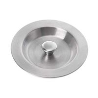 jinetor Kitchen Stainless Steel Bath Tub Filter Sink Floor Plug Laundry Bathroom Water Stopper Cap Tool