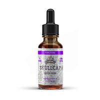 Organic Skullcap (Scutellaria lateriflora) Dried Herb Herbal Supplement, Non-GMO in Cold-Pressed Organic Vegetable Glycerin 700 mg, 2 oz (60 ml)