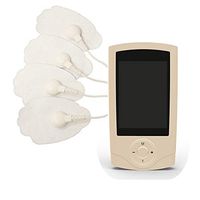 TENS Unit tens Machine 16 Modes Muscle Stimulator Electronic Pulse Massager Pain Relief electrostimulation Beige