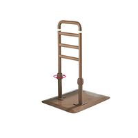 Lift Bed Rails for Elderly, Bed Grab Bar for Handicap Mobility Stand Assist, Disabled Support Handles, Safety Luminous Circles