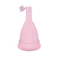 DESTINLEE Menstrual Cup - Reusable Medical-Grade Silicone Tampon and Pad Alternative Most Comfortable Period Cup Wear for 12 Hours