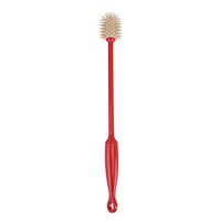 CLEANHOME Silicone Bottle Brush Cleaner Brush For Narrow Neck Bottle Sport Bottle,Small,Red