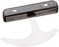 Sammons Preston Rocker Knife with Plastic Handle, Pack of 5, Grip Knife for Disabled, Rolling T Knife with Curved Blade, Adaptive Knife with Good Grip for Amputee, Handicapped, 4" Handle & 3.5" Blade