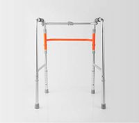ZXQL Crutch Walking aids, Walker Four feet Old Man Walker Crutch Rehabilitation Boost Rack Foldable Walking aids Bearing Strong
