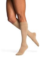 SIGVARIS Women’s Essential Opaque 860 Closed Toe Calf-High Plus Socks 30-40mmHg