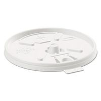 DRC16FTLS - Translucent Lids for 12-24oz Foam Cups