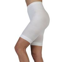Juzo 3500FT06 I Dynamic 15-20 mmHg Compression Biker Shorts - White44; I - Extra Small