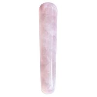 CCbeauty Professional Gua Sha Scraping Massage Tools Rose Quartz Natural Stone Handmade Guasha Board for Skin Muscle Care Treatment (Roller Guasha)