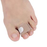 Artibetter 12PCS Toe Splints Straightener Toe Tape Bandages Toe Brace Cushioned Correction for Broken Toe Crooked Hammer Toe Wraps L