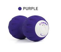 TRATAC ActiveBall - High Intensity Fitness Vibration Ball/Back Pain & Recovery Massage Ball (9Hx18L, Purple)