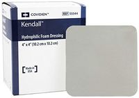 AMD Antimicrobial Polyurethane Foam Dressing 4" x 4" [Box of 10]