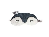 Monai Cute 3D Sleep Mask Plush Animal Sleeping Home Eye Cover for Women Girls Kids (Penguin)
