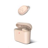 LFJNET Electronics Classic in Ear Earphone Mini Wireless Stereo Bluetooth Headset Sports Earbud Skin Color