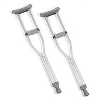 Quick-Adjust Crutches - Tall Adult, 5' 10in - 6' 6in - 8 Pair/Case
