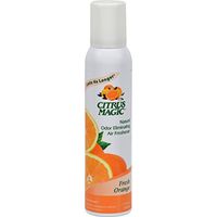 Citrus Magic Odor Eliminating Air Fresheners Fresh Orange Aerosol 3.5 Oz
