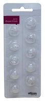 FCS miniRite Rite RIC Domes for Oticon RIT RIC Hearing Instrument 10-Pack (Power, 8 mm).