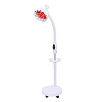 JOEPET 275W Infrared IR Heating Floor Lamp,Infrared Light Heating Therapy Lamp, for Thermotherapy Muscle Pain Relief Accupuncture Beauty Treatmen Dimmable Heat