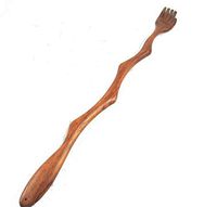 Red Rosewood Back Scratcher-Wooden Back Massager For Itching-Creative Snakelike Back Itching Tools 18 inches
