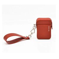 Jingfengtongxun Leather Creative Cigarette Case, 20 Sticks, Wristband Portable Ultra-Thin Leather Soft Box Cigarette Gift, Cigarette Box,Cigarette Storage (Color : Red)