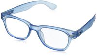 Peepers by PeeperSpecs Rainbow Bright Wayfarer Reading Glasses, Blue, 2.25 x 2.25