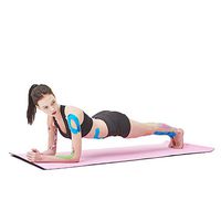 Precut Kinesiology Tape, Certified Elastic Therapeutic Sports Tape, Latex Free Kinesiology Tape for Pain Relief (Black)