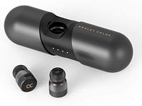 Ashley Chloe LUX True Wireless Earbuds Headphones with Charging Case 12+ Hours Bluetooth 5 Smallest Earphones. Deep Bass Sound Headset Mic & Noise Reduction for Android and iPhone
