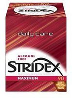 Stridex Daily Care Acne Pads Maximum Strength , 90 ct