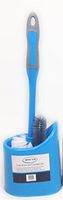 ALL FOR YOU Toilet Bowl Cleaning Brush and Holder Set (Blue)