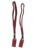 Red Elastic Wrist Strap for Canes Two Pack