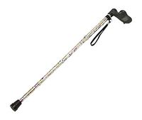 WSJL 2 Comfortable Grip Sticks, Woodland Flowers, Folding, Support and Stability Canes, Contour Handles,