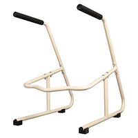AXD Toilet Surround Rail Safety Frame,Free Standing Rails with Safety Handles for Elderly Handicapped Disabled, No Floor Fixing Feet