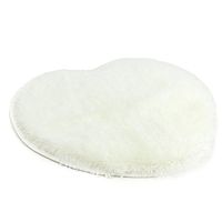 Tinksky Soft Fluffy Bedroom Rug Carpet Floor Mat Cover 60x70cm