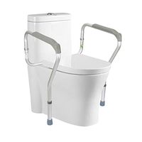 Love lamp Simple Toilet Safety Frame Stable Armrest Toilet Freestanding Toilet Guardrail for Bathroom Toilet Seat Elderly Pregnant Women Auxiliary Frame