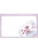 IGC 50 Memo/Enclosure/Floral/Gift Cards - Roses & lace (MC2060)