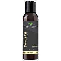 Plant Therapy Coconut (Fractionated) Carrier Oil. A Base Oil for Aromatherapy, Essential Oil or Massage use. 4 oz.