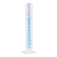 Pixnor 100ml Transparent Plastic Graduated Cylinder